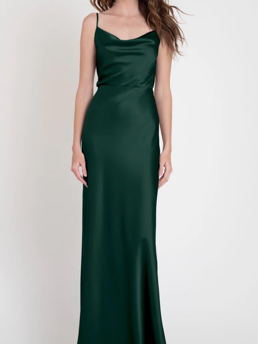 Emerald Green Luxe Satin